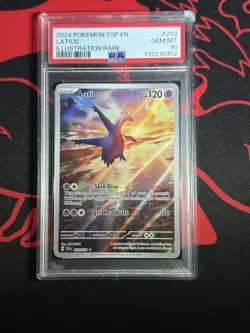 Latios 203 Pokemon En-Surging Sparks PSA 10 (Read Description) - Image 5