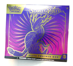 POKEMON ELITE TRAINER BOX ETB PRPL SCARLET & VIOLET NEW SEALED AWESOME ! - Image 1