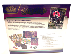 POKEMON ELITE TRAINER BOX ETB PRPL SCARLET & VIOLET NEW SEALED AWESOME ! - Image 2