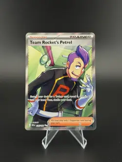 Pokemon TCG Team Rocket's Petrel 226/182 Destined Rivals Full Art Ultra Rare NM - Image 1