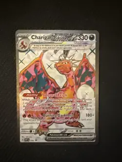 Pokemon Card Charizard ex SVP 056 Scarlet & Violet Promo Full Art - Image 3