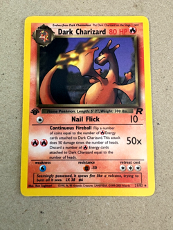 Dark Charizard 21/82 Team Rocket / Non Holo / MT- / 1ST Edition / Pokemon Card - Image 1