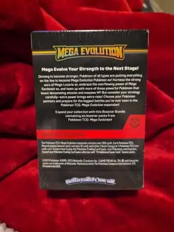 Pokemon TCG Mega Evolution Booster Bundle Box 6 Packs Factory SEALED NEW - Image 2