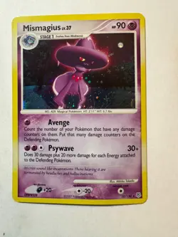 Pokemon Mismagius 10/130 Pokemon Holo Rare pre-owned - Image 1