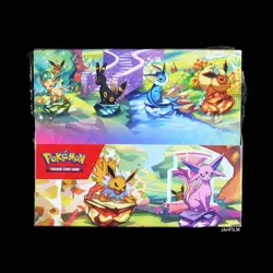 NO TCG CARDS Pokemon Prismatic Evolutions Mini Tin Set with box - Image 1