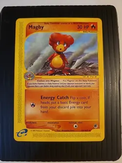 Pokemon Card - Magby Expedition 52/165 Rare Non-Holo - Image 1