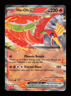 Ho-oh ex 007/034 Classic Collection Trading Card Game Classic Pokemon Card - Image 1