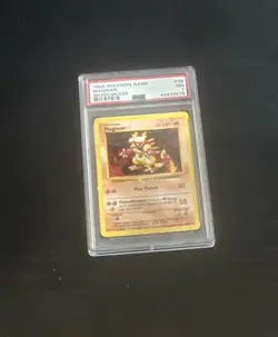 1999 Pokemon Game Magmar #36 Shadowless PSA 7 🔥 - Image 1