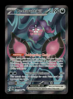 Pokemon Pecharunt ex Ultra Rare SV: Shrouded Fable 085/064 NM - Image 1