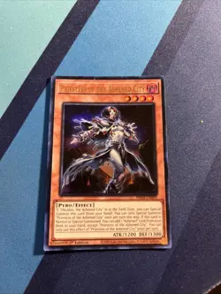Yugioh Priestess of the Ashened City PHNI-EN093 Ultra Rare 1st Ed NM - Image 1