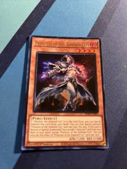 Yugioh Priestess of the Ashened City PHNI-EN093 Ultra Rare 1st Ed NM - Image 2