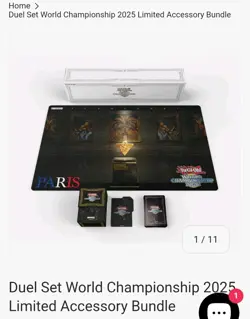 Yu-Gi-Oh! Duel Set World Championship 2025 Limited Accessory Bundle Exodia - Image 1