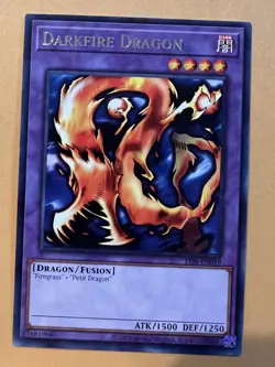 Darkfire Dragon LOB-EN019 25th Anniversary Mint Condition Rare YuGiOh - Image 1