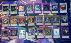 Yugioh Lot Of 24 Foils Mixed Condition Ultra Rares / Super Rares - Image 1