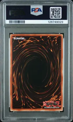 2023 YU-GI-OH! LC01-LEGEND COLL: 25TH ANV ED #EN006 RED-EYES BLACK DRAGON PSA 9 - Image 2