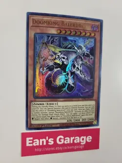 YuGiOh! Doomking Balerdroch 1st Edition GFP2-EN113 Ultra Rare foil - MN - Image 2