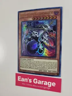 YuGiOh! Doomking Balerdroch 1st Edition GFP2-EN113 Ultra Rare foil - MN - Image 3