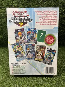 YuGiOh Mystery Power Box Limited Holiday Edition Sealed New Booster Packs - Image 3