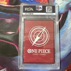 2025 ONE PIECE PROMOS DODGERS X ONE PIECE NIGHT #010 MONKEY D. LUFFY PSA 9 - Image 3