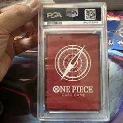 2025 ONE PIECE PROMOS DODGERS X ONE PIECE NIGHT #010 MONKEY D. LUFFY PSA 9 - Image 4