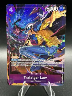 Trafalgar Law (Illustration Box Vol.6) P-093 One Piece Promotion Cards Foil - Image 1