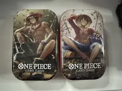 2x One Piece Card Game Mini Tin Vol. 2 OP-13 Sealed Set Of 2 - Image 1