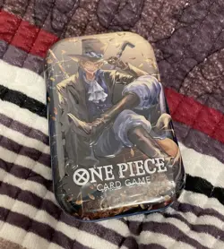One Piece Tin Pack Vol.2 New Sealed English One Piece TCG - Image 1