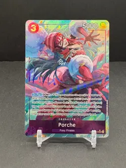 Porche Parallel Super Rare - 500 Years in the Future #OP07-072 SR One Piece TCG - Image 1