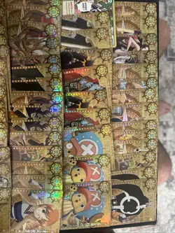 One Piece TCG Huge Lot 160 Cards Various Sets Tons of Holos and Rares See Pics - Image 2