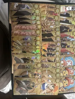 One Piece TCG Huge Lot 160 Cards Various Sets Tons of Holos and Rares See Pics - Image 3