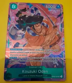 Kouzuki Oden - Alt Art One Piece - OP02-030 - TCG English Card - Image 1