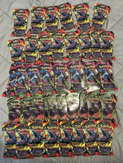 10x Pokemon TCG Phantasmal Flames Sleeved Booster Packs Lot - Sealed New -(ME02) - Image 4