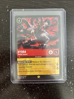 Hydra - Deadly Serpent 108/204 DISNEY LORCANA Into the Inklands LEGENDARY - Image 1