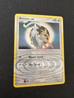 Pokemon TCG - Arceus AR5 Arceus Holo - LP - Image 2