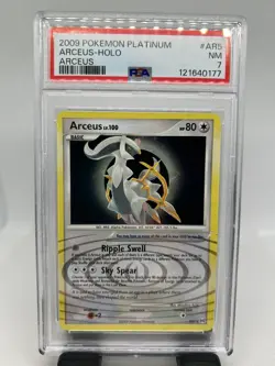 Pokemon TCG Arceus Holo (AR5) Platinum Arceus PSA 7 - Image 1