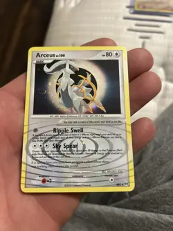 Pokemon TCG Arceus AR5 Holo Rare - Image 1