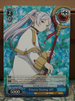 Frieren Dozing Off Weiss Schwarz English PR Promo Card Beyond Journey's End - Image 2