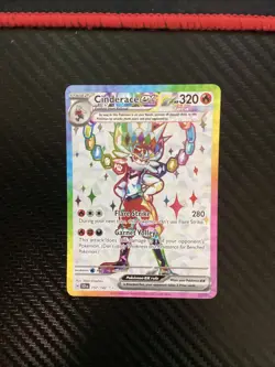 Cinderace EX 157/142 Holo | Pokemon TCG Sv07: Stellar Crown NM - Image 1