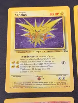 Vintage Holo Rare Pokemon Cards WOTC 1999 Fossil, Jungle, Base Set 2 Scyther - Image 2