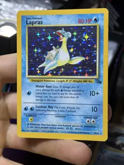 Lapras 10/62 Muk 13/62 Fossil 1999 Holo Rare Vintage Pokemon Card Lot WOTC - Image 4