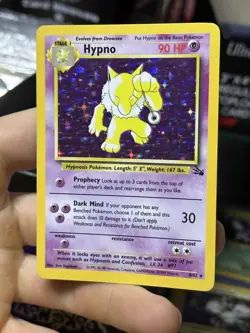 Haunter 6/62 Hypno 8/62 Fossil 1999 Holo Rare Vintage Pokemon Card Lot WOTC - Image 2