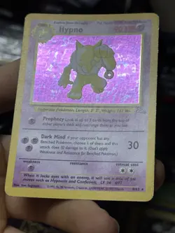 Haunter 6/62 Hypno 8/62 Fossil 1999 Holo Rare Vintage Pokemon Card Lot WOTC - Image 4