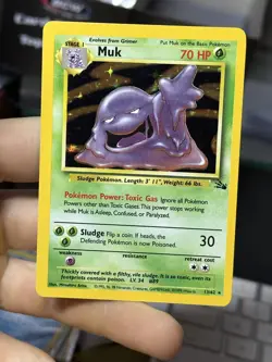 Lapras 10/62 Muk 13/62 Fossil 1999 Holo Rare Vintage Pokemon Card Lot WOTC - Image 3