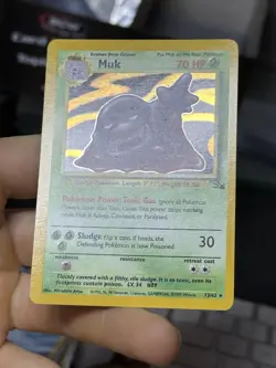 Lapras 10/62 Muk 13/62 Fossil 1999 Holo Rare Vintage Pokemon Card Lot WOTC - Image 4