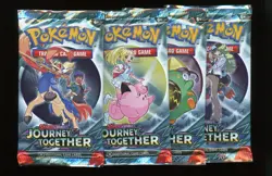 4 - POKEMON TCG SV09 Scarlet & Violet Journey Together Booster Pack LOT - Sealed - Image 1