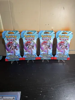 Pokemon TCG Scarlet & Violet Journey Together Sleeved Booster Packs! Lot Of 4!!! - Image 1
