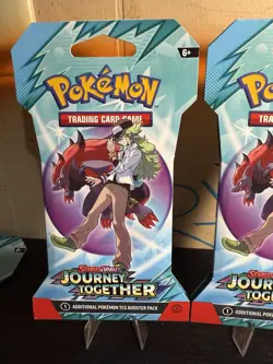 Pokemon TCG Scarlet & Violet Journey Together Sleeved Booster Packs! Lot Of 4!!! - Image 2