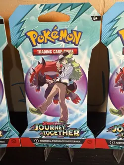 Pokemon TCG Scarlet & Violet Journey Together Sleeved Booster Packs! Lot Of 4!!! - Image 3