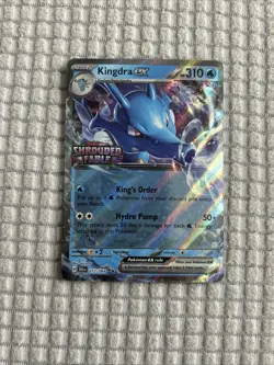 Kingdra Ex 12/64 Shrouded Fable Stamped Promo Holo, Pokemon TCG - Image 1