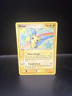 Pokemon EX Hidden Legends Minun Card 67/101 Non-Holo Common A - Image 3